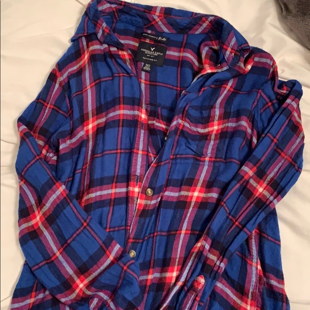 AE “Amazingly Soft” Boyfriend Fit Flannel